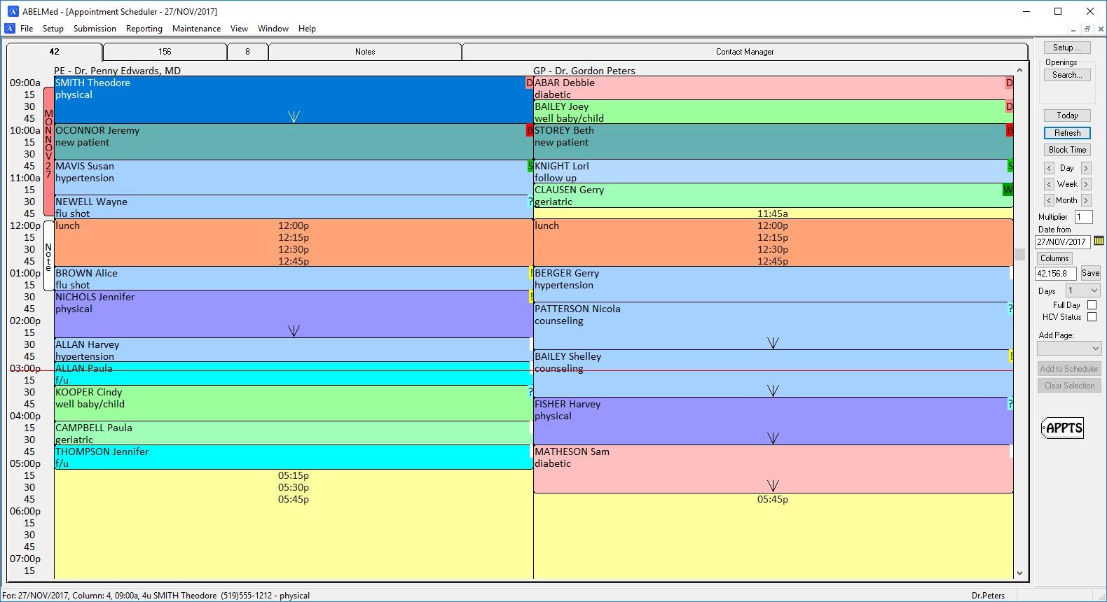 medical appointment scheduler